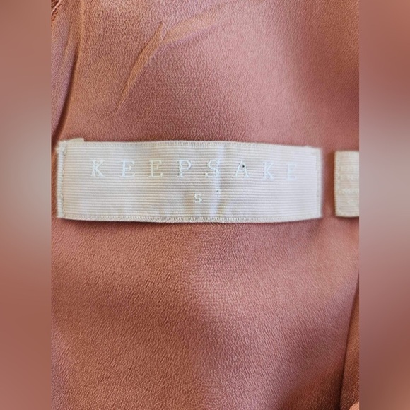 Keepsake the Label Begin Again Peach Pink Dress Size small - Picture 12 of 14